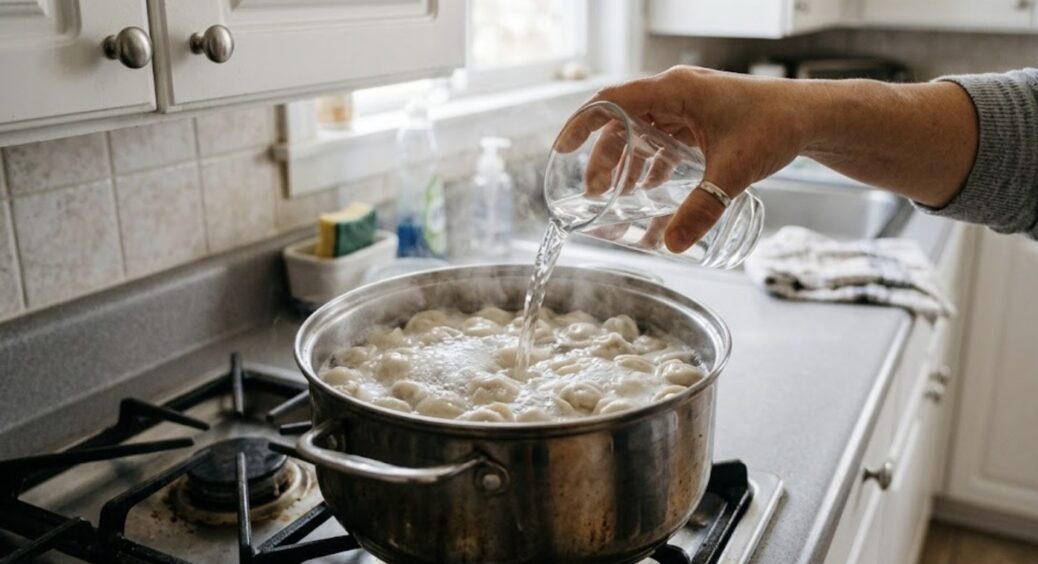 Під час варіння пельменів вливаю в окріп склянку води: 0 розірваних пельменів, а всередині – “тонна” соку 