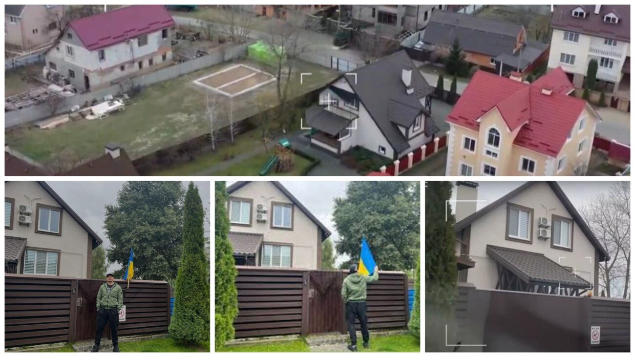 Олександр Усик показав фото свого будинку під Києвом. Фото: колаж Добрі новини