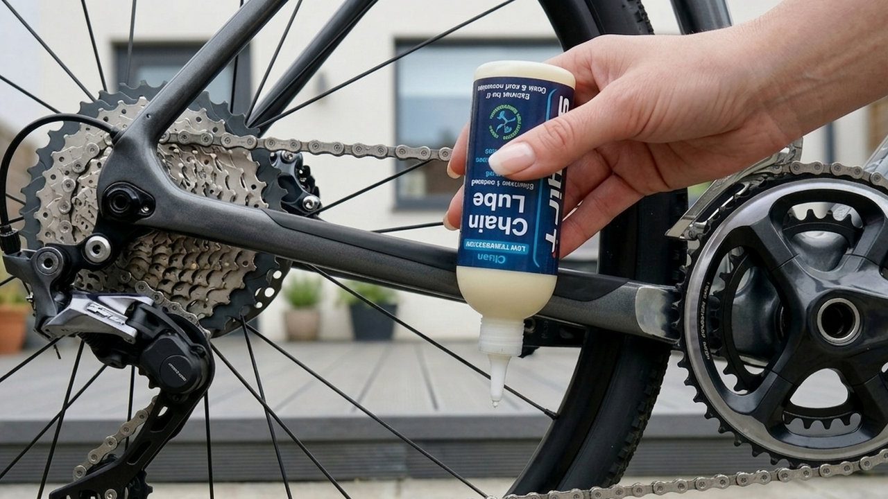 Обов'язково гарно відмийте ланцюг та зірочки перед ним, як наносити змазку, щоб вона була ефективною