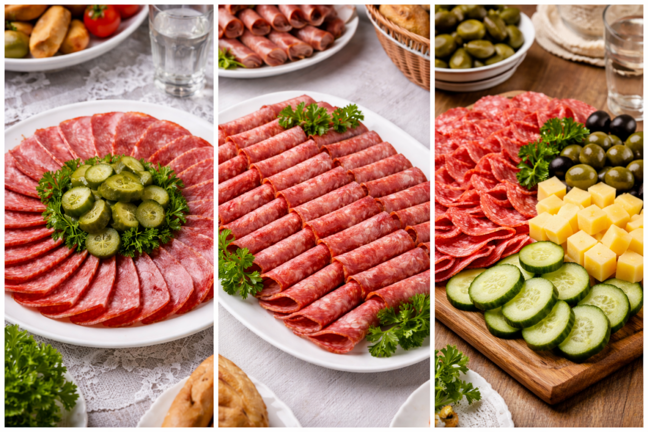 Господині поділилися секретом ідеальної нарізки ковбаси для святкового столу 