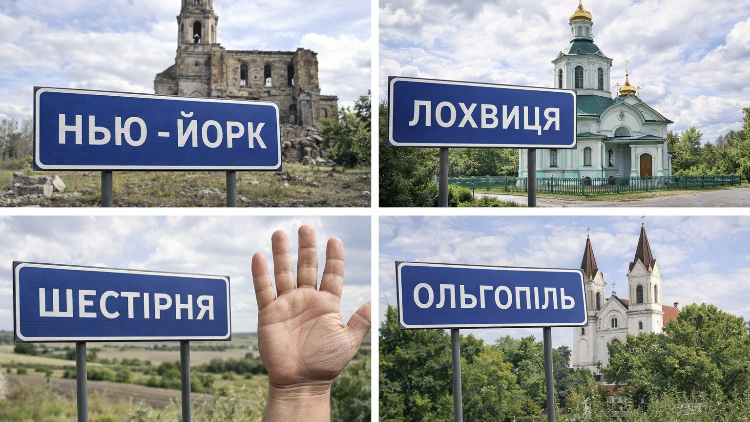 Історики назвали найцікавіші назви населених пунктів України та їх походження 