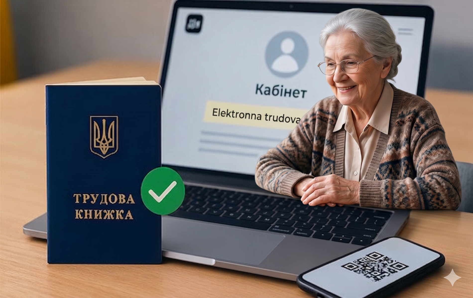 Податківці розповіли, як легко оцифрувати трудову книжку. Фото: Добрі новини