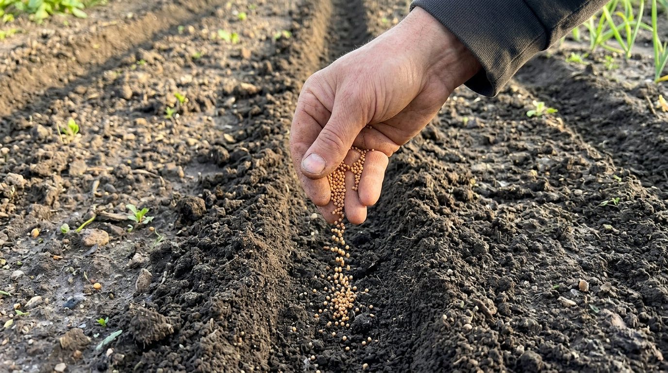 Висівання гірчиці дозволяє покращити пухкість та родючість ґрунту