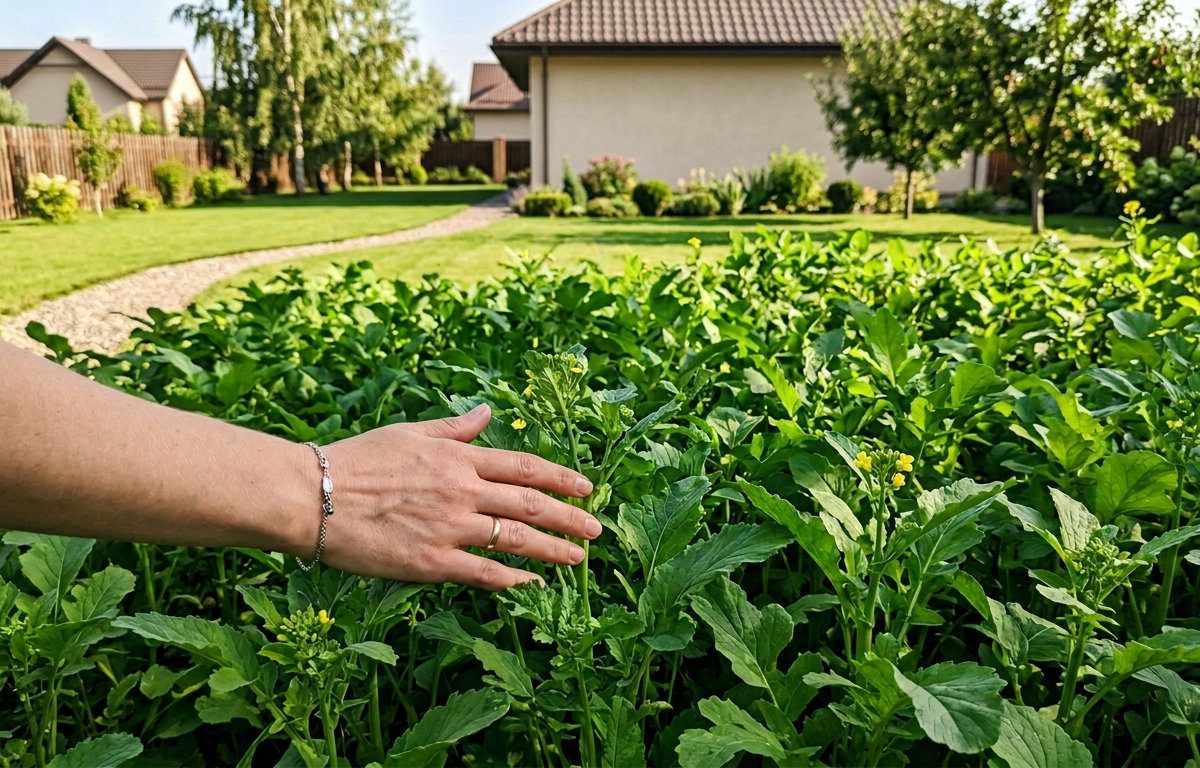 Важливо не чекати, поки гірчиця зацвіте, а вчасно її скосити