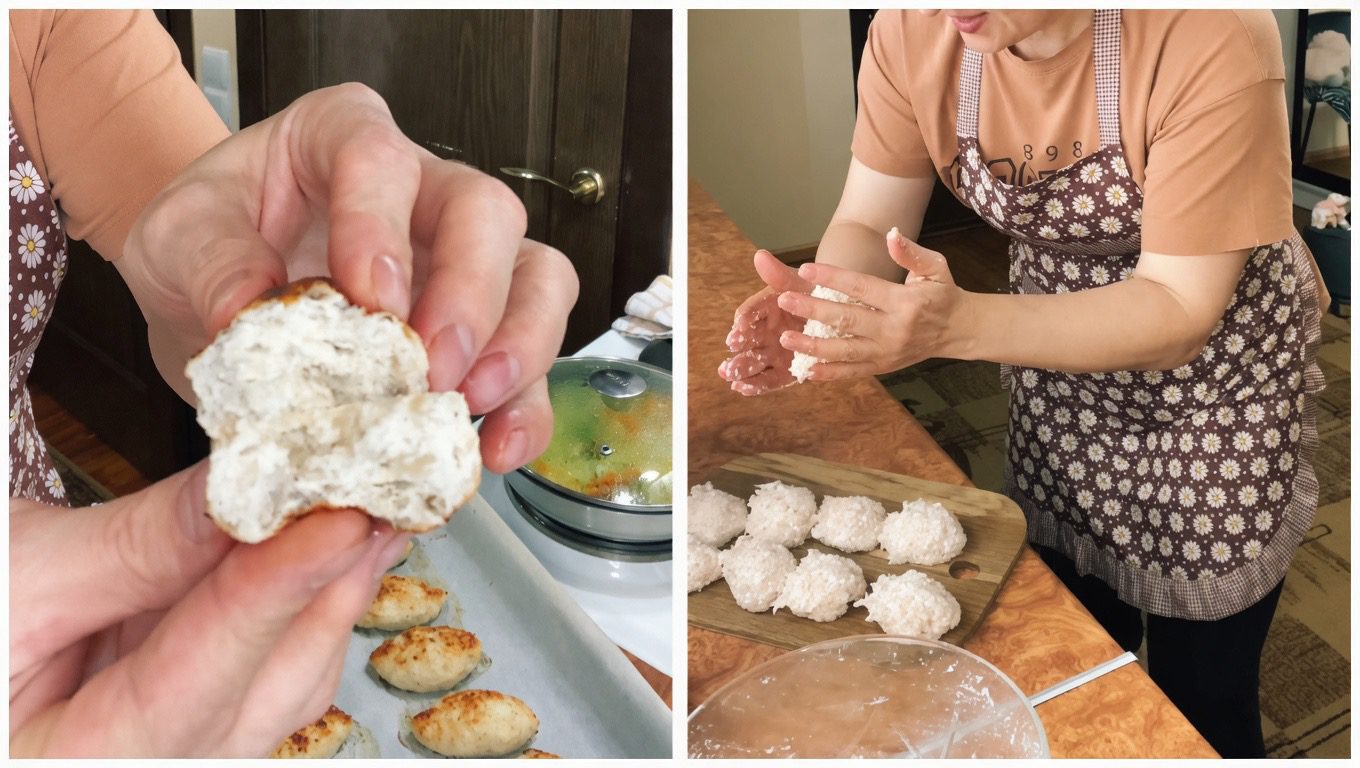 Господиня розповіла, через який продукт у фарші котлети виходять сухими. Фото: TikTok Annaroiko 