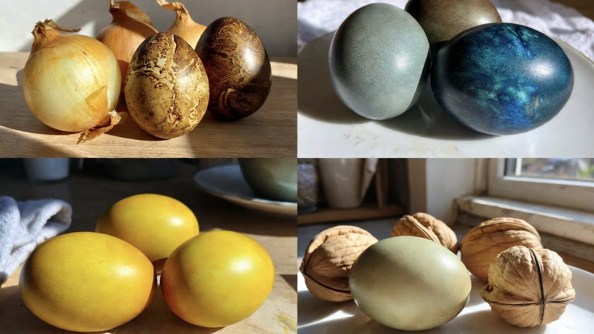 Господині розповіли про чотири способи, чим можна фарбувати крашанки. Фото: Добрі новини 