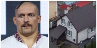 Олександр Усик показав фото свого будинку під Києвом. Фото: колаж Добрі новини