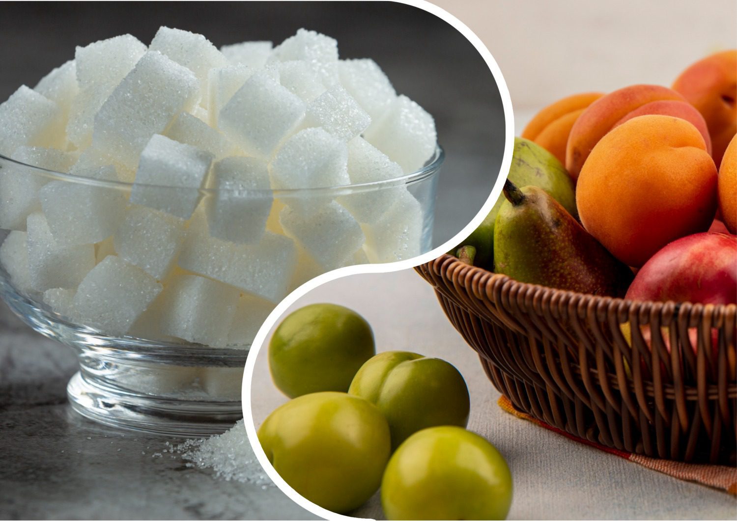 Експерти порівняли шкідливість фруктози і звичайного білого цукру. Фото: Freepik