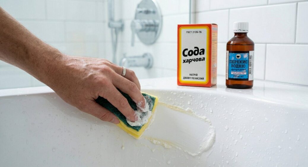 1 ложка соди + 1 невидимий інгредієнт – і ванна блищить як нова: сантехнік каже, що навіть хімія так не може 