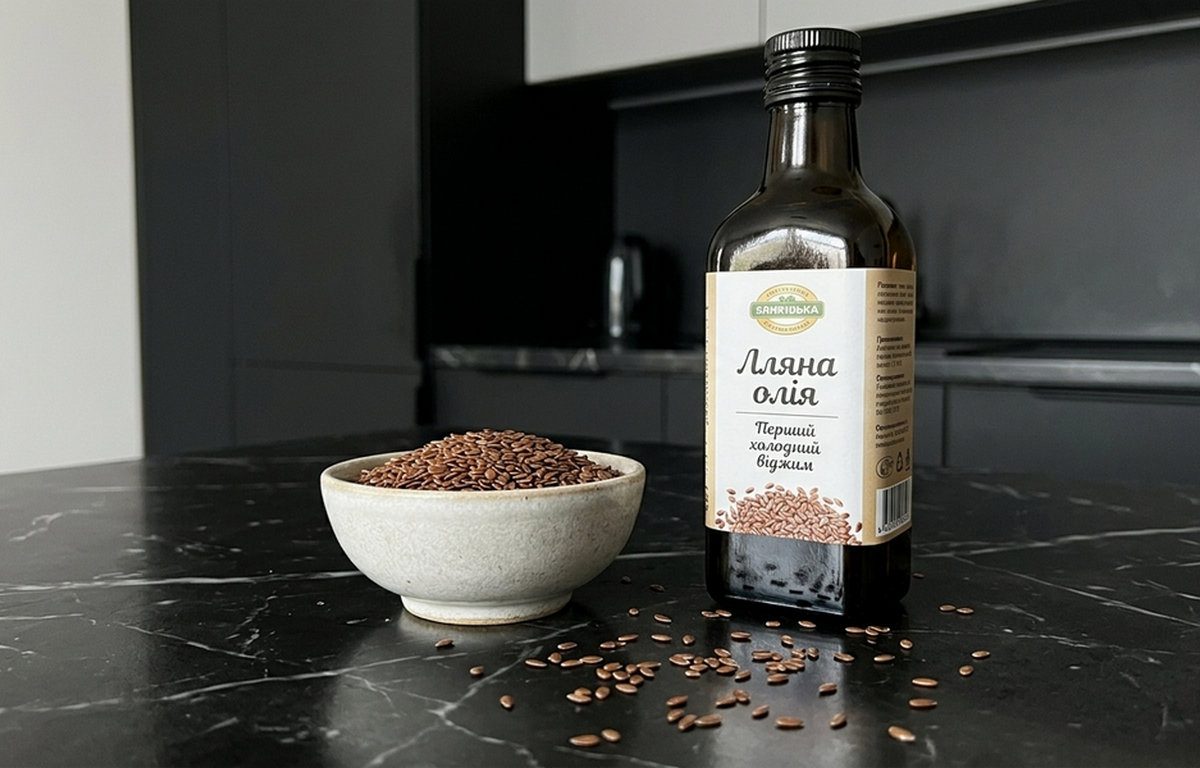 Лляну олію можна додавати у різні страви замість оливкової чи нерафінованої соняшникової