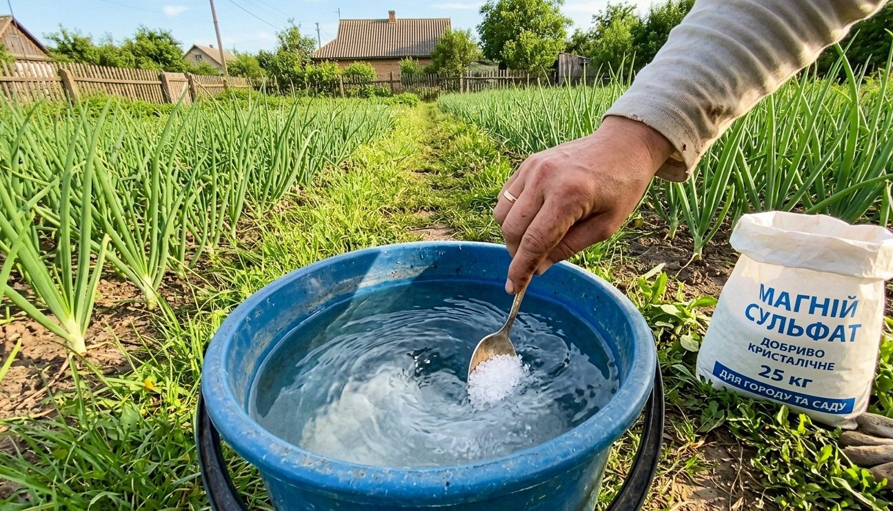 Найкраще підживлення цибулі для великих головок та гарного смаку