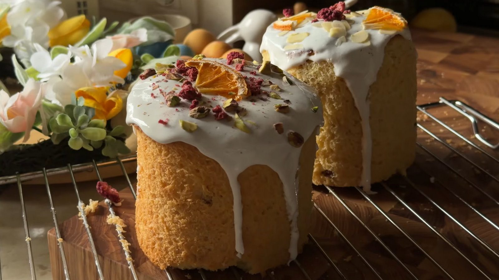 Швидка паска без замішування тіста руками. Фото: YouTube-канал Olya Pins