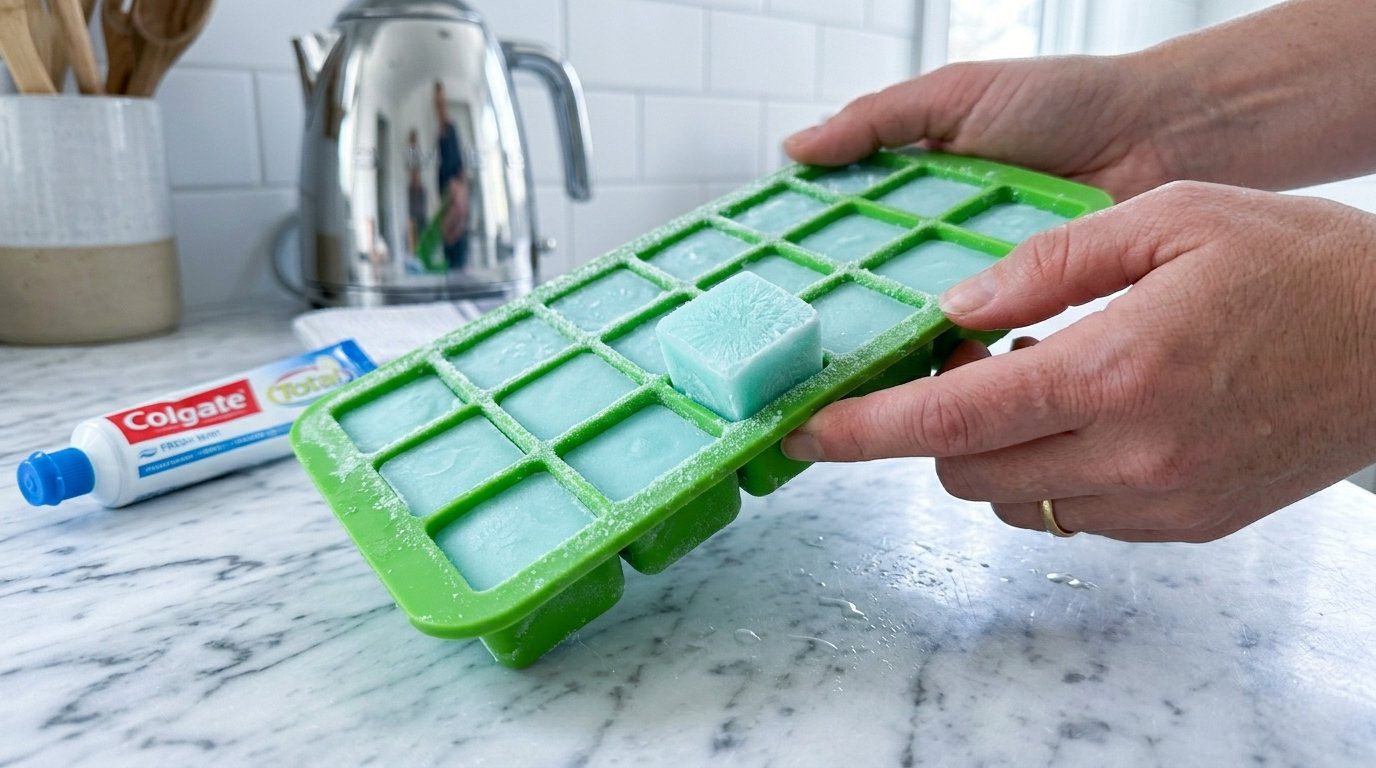 Заморожувати пасту краще у силіконових формах, бо з них легше діставати кубики, але в пластикових теж можна