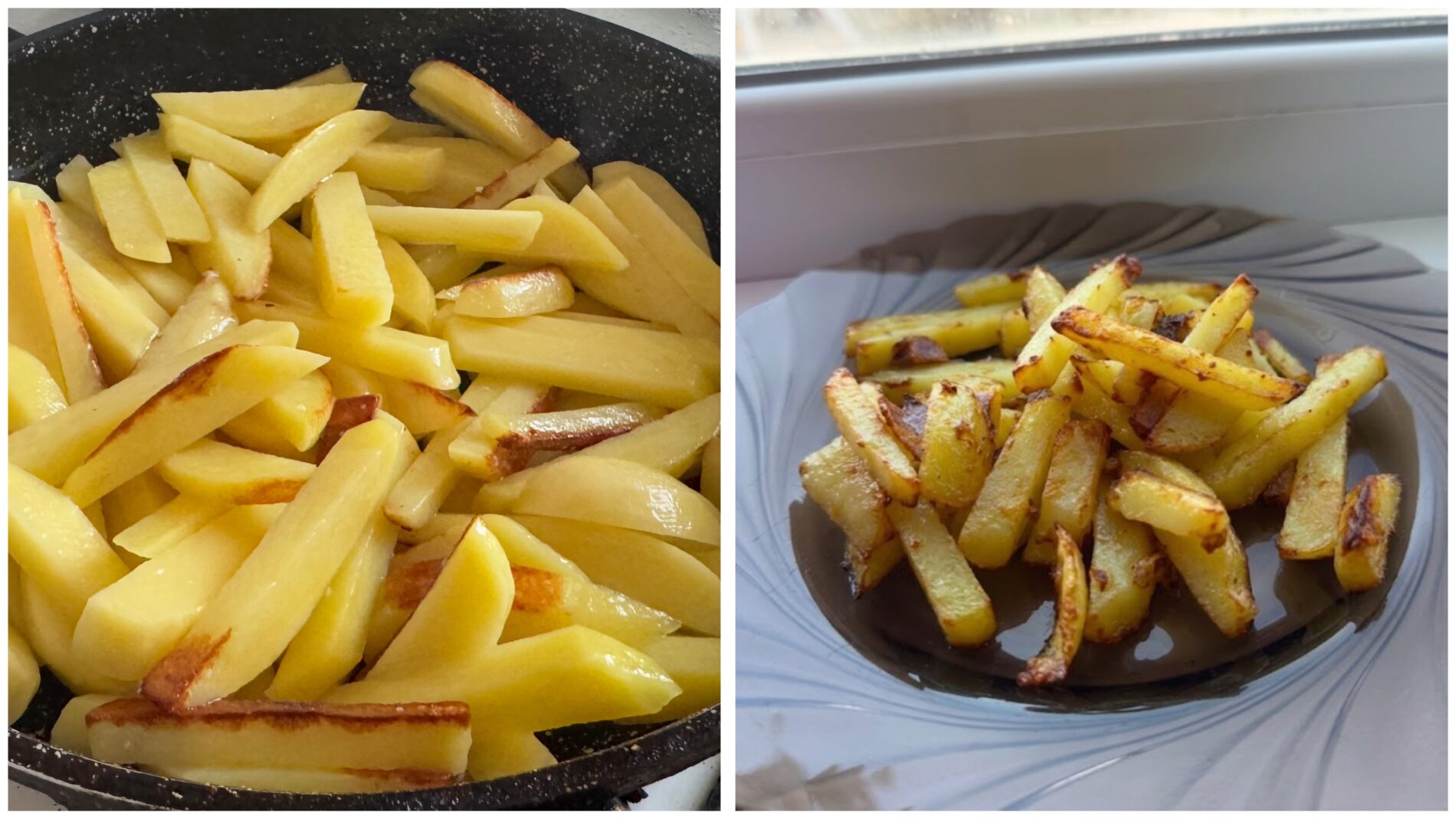 Господині розповіли, як смажити картоплю, щоб вона не прилипла до пательні. Фото: Добрі новини 