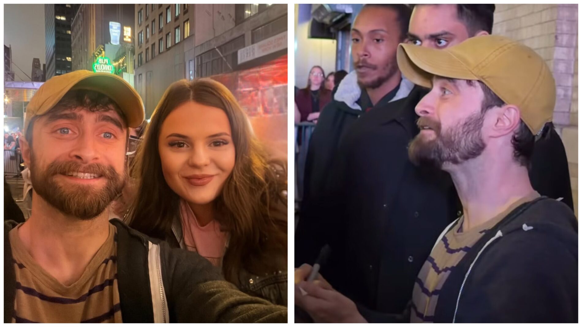 Деніел Редкліфф замилував мережу реакцією на українську шанувальницю. Фото: Threads diana_pasko