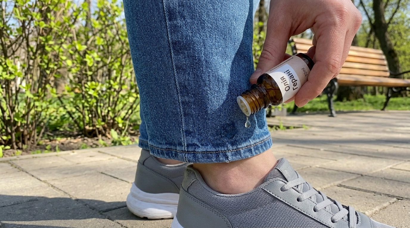 Правильні ефірні олії непогано відлякують кліщів під час прогулянки