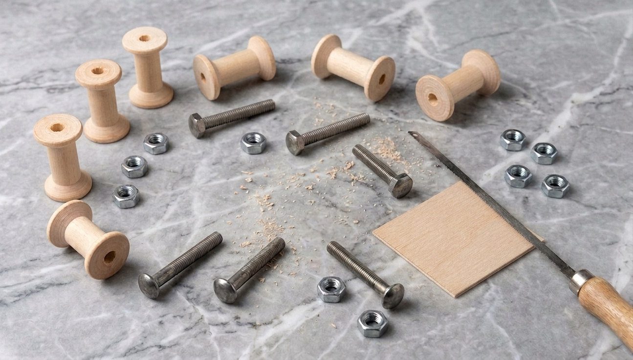 Дизайнери показали, як зробити стильні ручки для меблів зі старих котушок