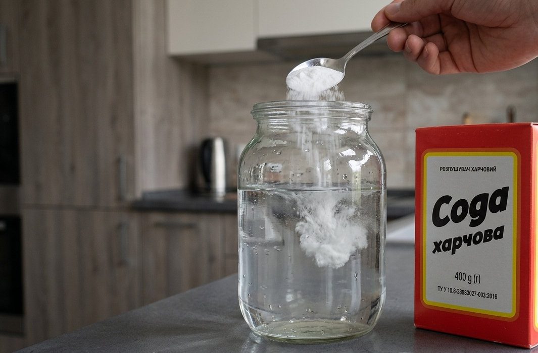 Сода чудово підходить для обприскування городини від фітофторозу