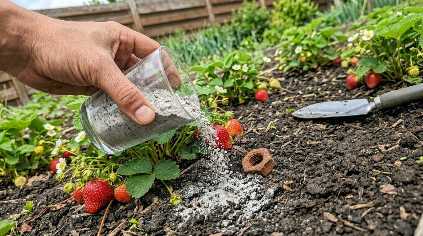 Підживлення полуниці для великих та смачних ягід