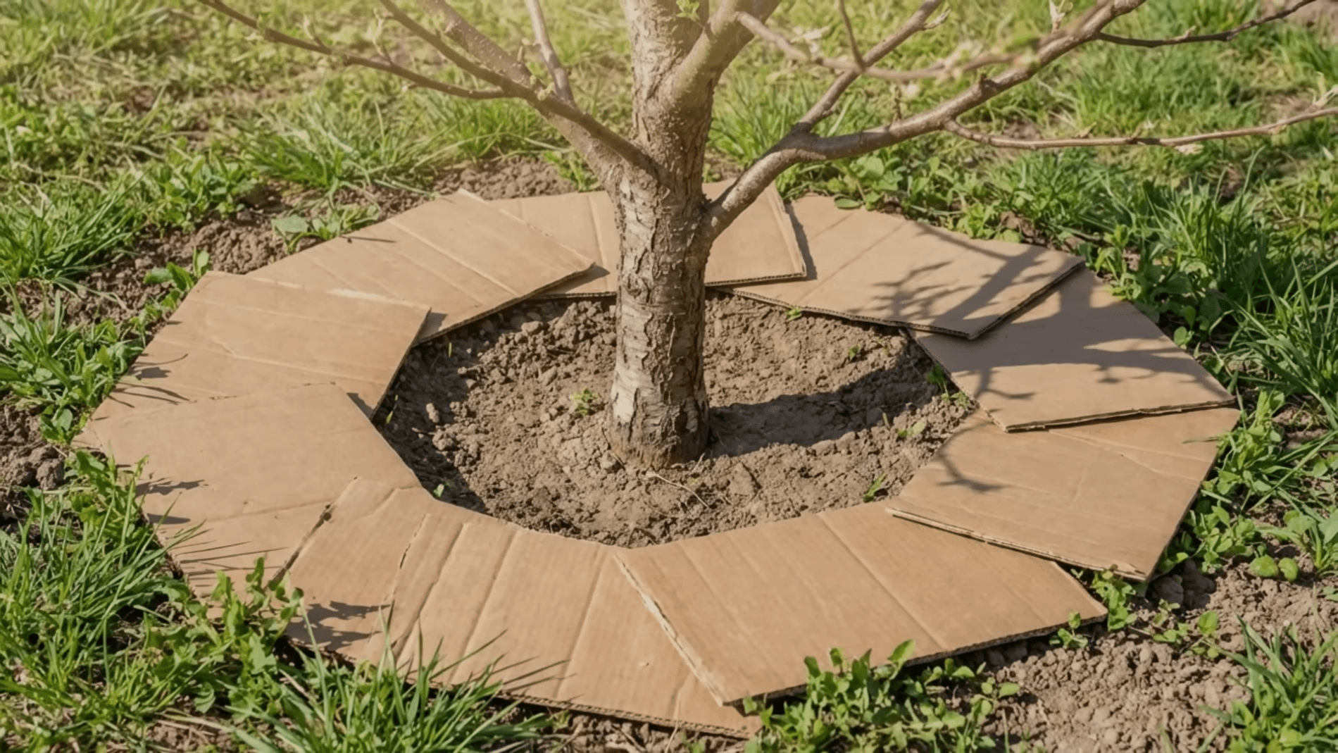 Городники розповіли, як використовувати картон на грядках. Фото: YouTube