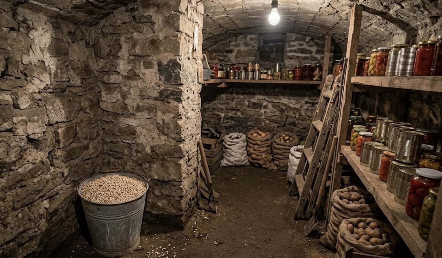 Господині розповіли, як наповнювач для лотка може врятувати погріб від плісняви. Фото: Добрі новини