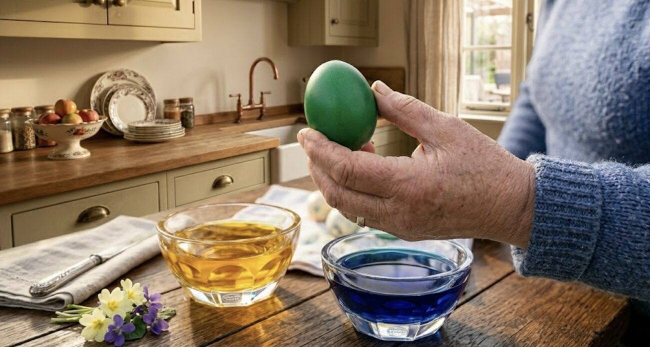 Господині розповіли, як зробити оригінальні зелені крашанки на Великдень. Фото: Добрі новини