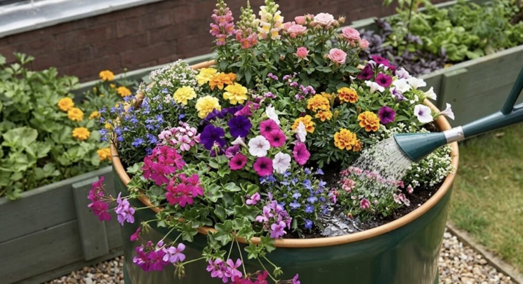 Знайшла 2 старі іржаві бочки біля хати – з однієї зробила клумбу, з іншої – мангал. Але є ще 1 ідея 