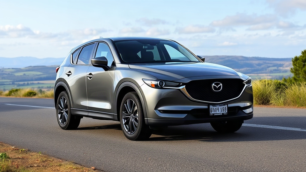 Оновлений кросовер Mazda CX-5 на дорозі