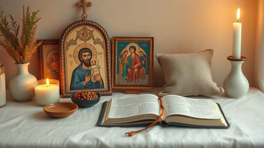 Домашній іконостас та молитва