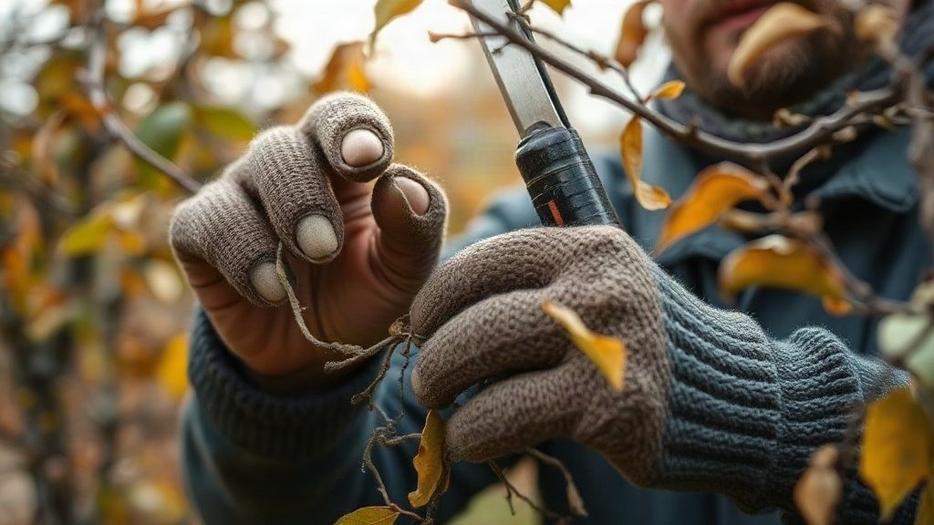 Санітарна обрізка дерев восени