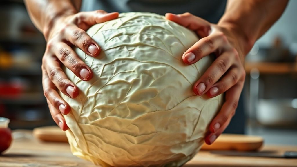 Перевірка щільності капусти при купівлі